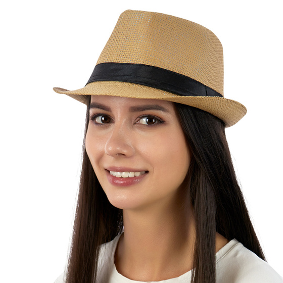 KAPELUSZ MĘSKI DAMSKI SŁOMKOWY HAWANA letni PANAMA lato