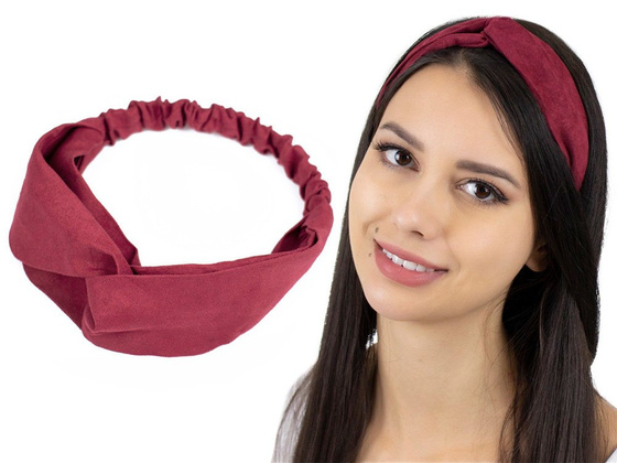 OPASKA DO WŁOSÓW na głowę TURBAN na gumce WĘZEŁ damska
