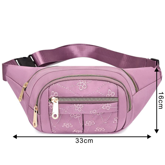 Torebka damska NERKA torba na ramię saszetka BIODROWA