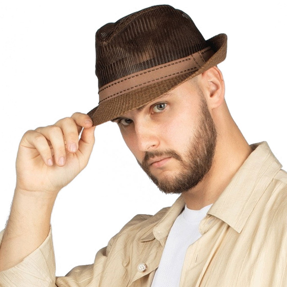 KAPELUSZ Alessio MĘSKI damski PLECIONY lato HAWANA letni PANAMA