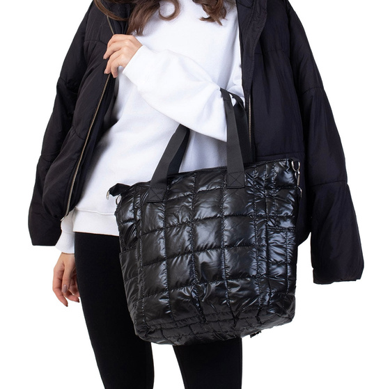 Alessio TOREBKA Damska PIKOWANA TORBA KLASYCZNA Shopper QUILTED