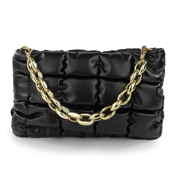 Alessio TOREBKA Damska PIKOWANA KLASYCZNA Kopertówka QUILTED