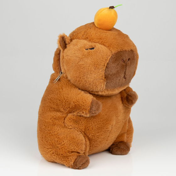 PLECAK SZKOLNY dla Dziewczynki Chłopca Przedszkolaka Kapibara PLUSZOWY DUŻY