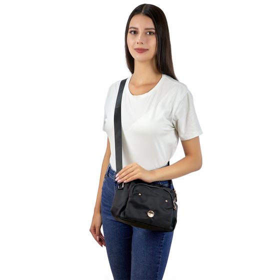 TOREBKA mała miejska torba LISTONOSZKA na ramię damska MŁODZIEŻOWA