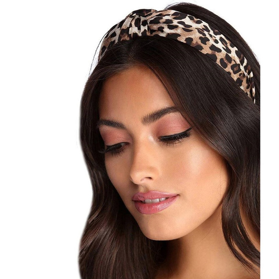OPASKA DO WŁOSÓW węzeł PANTERKA pin up TURBAN