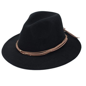 KAPELUSZ damski filcowy elegancki FILC boho PANAMA