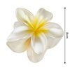 KLAMRA KWIAT szczęka duża SPINKA do włosów kwiatek Kwiat Plumerii HAWAJSKA