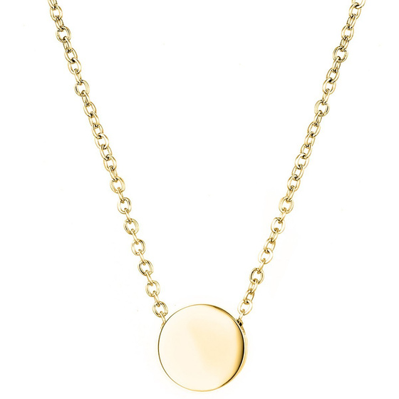 Naszyjnik STAL SZLACHETNA POZŁACANA celebrytka