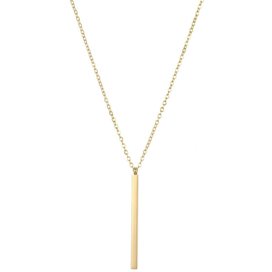 Naszyjnik damski złoty STAL SZLACHETNA POZŁACANA