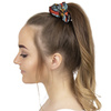 GUMKA DO WŁOSÓW niebieska SCRUNCHIES wzór FROTKA