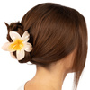 KLAMRA KWIAT szczęka duża SPINKA do włosów kwiatek Kwiat Plumerii HAWAJSKA