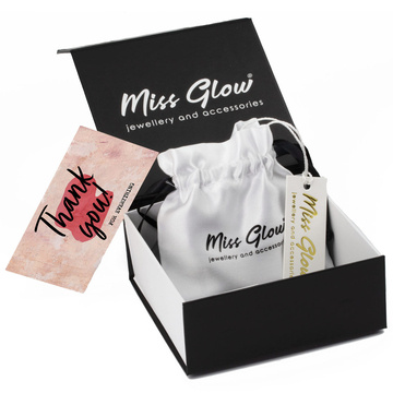 PUDEŁKO WORECZEK na biżuterię MISS GLOW