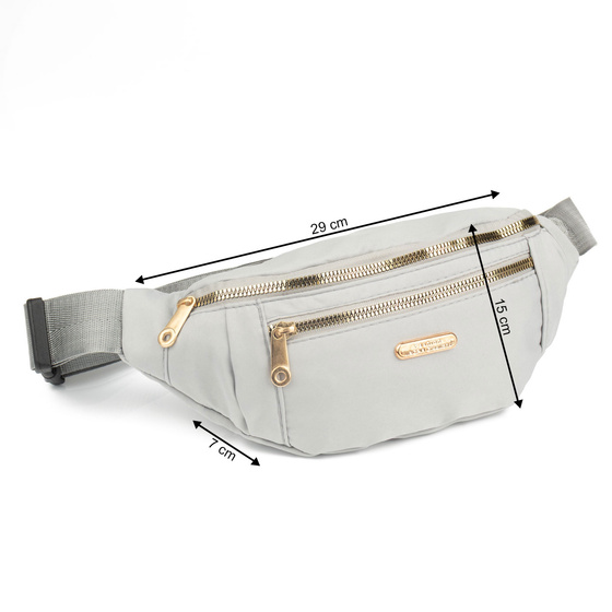 Alessio NERKA SASZETKA TOREBKA damska na PAS lub NA RAMIĘ CROSSBODY