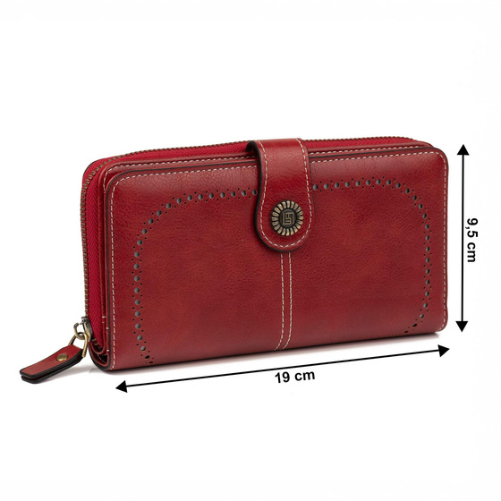 PORTFEL damski Alessio DUŻY PORTMONETKA