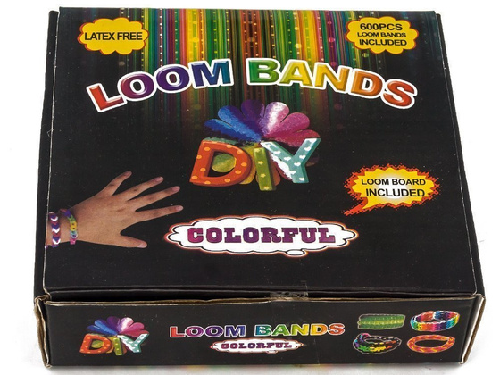 ZESTAW LOOM BAND - CE - PRZEBADANE W POLSCE ! -50%