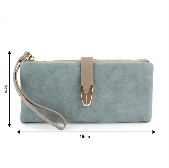 Alessio PORTFEL damski DUŻY PORTMONETKA Pudełko PREZENTOWE