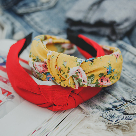 Opaska do włosów WĘZEŁ supeł turban PIN UP