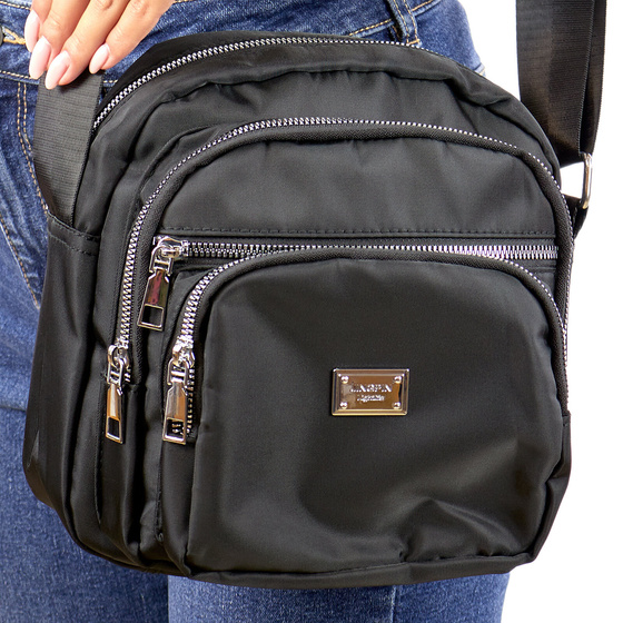 LISTONOSZKA torebka damska torba MAŁA na ramię MIEJSKA