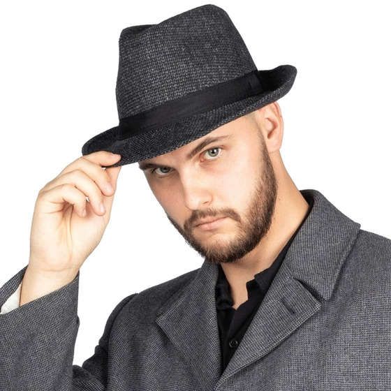 KAPELUSZ czapka Alessio MĘSKI damski WIOSNA JESIEŃ FEDORA