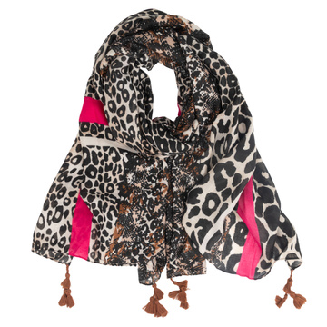 CHUSTA Damska SZAL SZALIK Alessio na SZYJĘ na GŁOWĘ chustka LEKKA ZWIEWNA