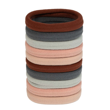 Zestaw gumek GUMKI do włosów uniwersalne FROTKA 10 sztuk