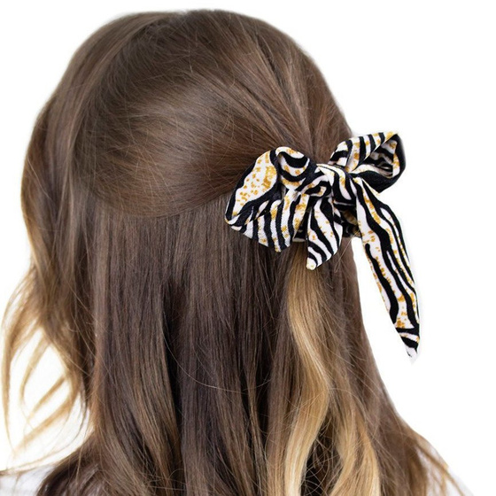 GUMKA DO WŁOSÓW frotka SCRUNCHIES zeberka APASZKA