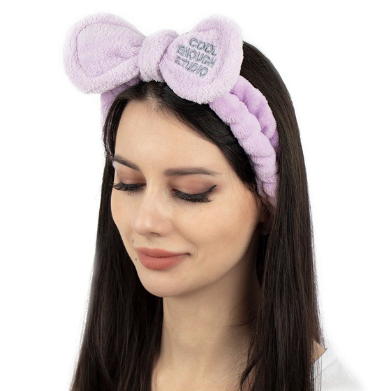 OPASKA do włosów KOSMETYCZNA uszka LILIOWA