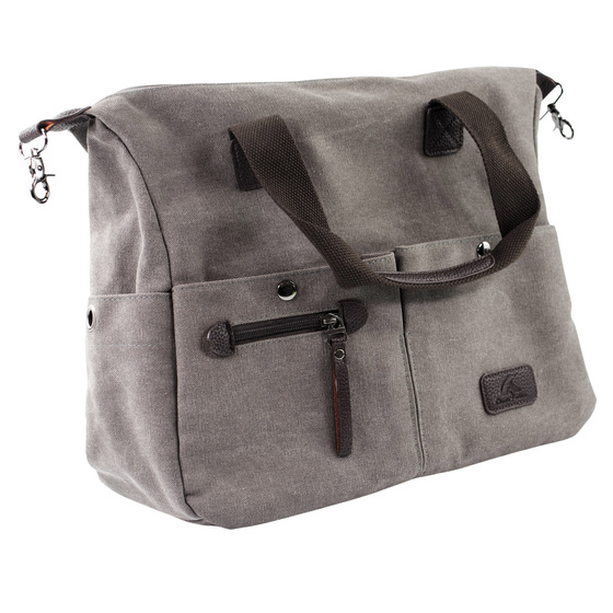 TORBA na ramię DUŻA podróżna miejska WOREK SHOPPER pojemna