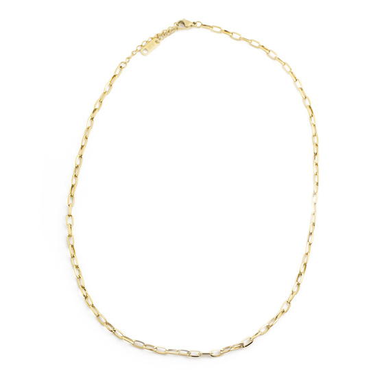 Naszyjnik STAL SZLACHETNA POZŁACANA delikatny