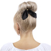 GUMKA do włosów APASZKA SCRUNCHIES frotka CZARNA