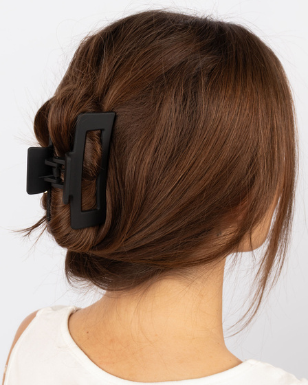 KLAMRA DO WŁOSÓW klamerka SPINKA szczęka prostokątna