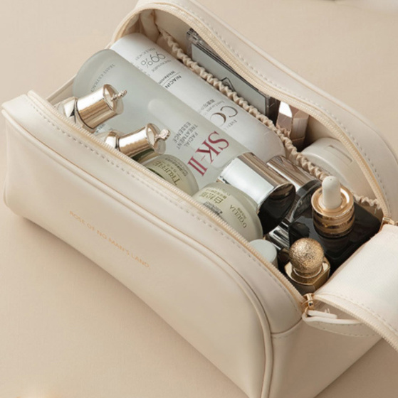 KOSMETYCZKA PODRÓŻNA duża DAMSKA KUFEREK na kosmetyki ORGANIZER