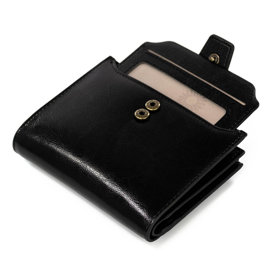 Alessio PORTFEL damski PORTMONETKA SKÓRA NATURALNA Pudełko PREZENTOWE