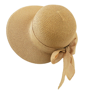 KAPELUSZ DAMSKI Alessio słomkowy boho lato plaża słomiany KOKARDA