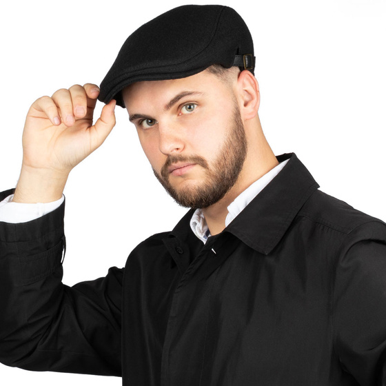 KASZKIET Męski Alessio Stylowy Elegancki FLAT CAP Jesień Zima Czapka RETRO