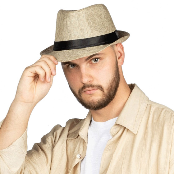 KAPELUSZ DAMSKI MĘSKI SŁOMKOWY lato PANAMA letni HAWANA