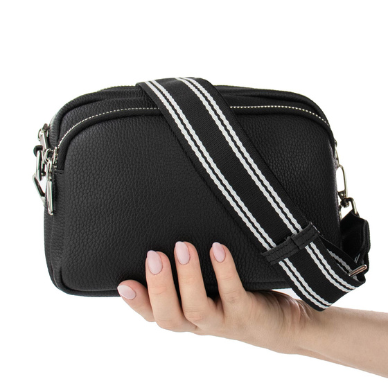 Alessio TOREBKA Damska CROSSBODY LISTONOSZKA KOPERTÓWKA na ramię PASEK