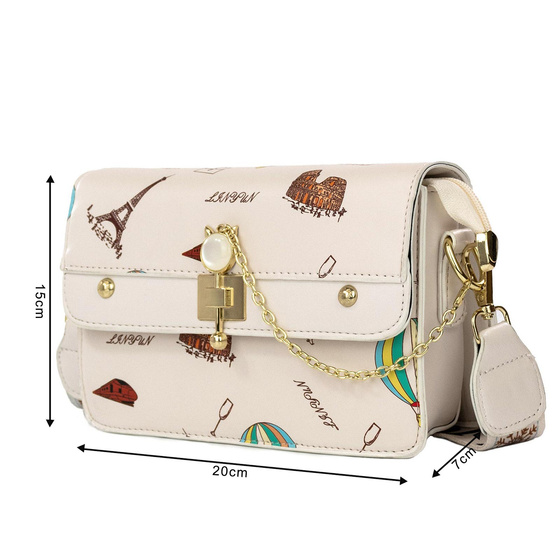 Alessio TOREBKA mała miejska KUFEREK torba DAMSKA LISTONOSZKA