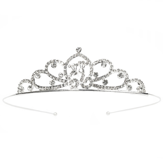 OPASKA do włosów DIADEM ślubna CYRKONIE korona