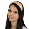OPASKA do włosów SUPEŁ węzeł KWIATY turban