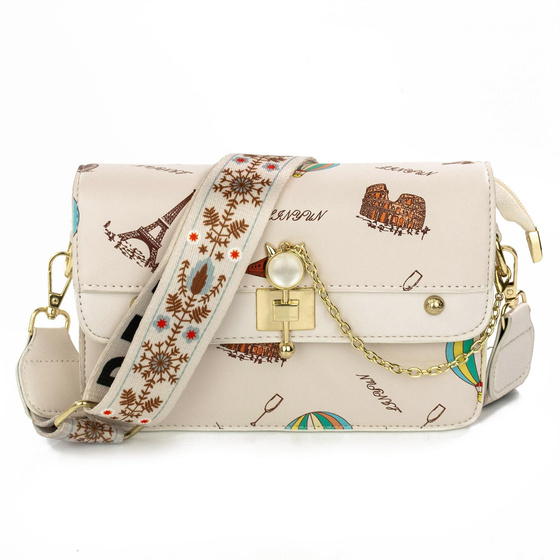 Alessio TOREBKA mała miejska KUFEREK torba DAMSKA LISTONOSZKA