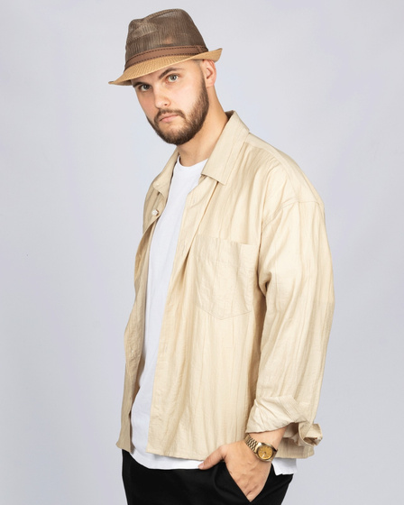 KAPELUSZ Alessio MĘSKI damski PLECIONY lato HAWANA letni PANAMA