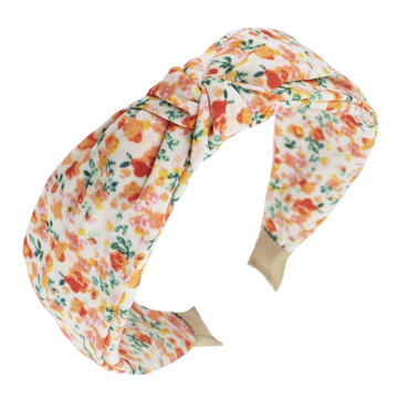 OPASKA do włosów SUPEŁ węzeł KWIATY turban