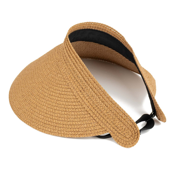 DASZEK DAMSKI Alessio słomkowy boho lato plaża Regulowany NA KUCYK