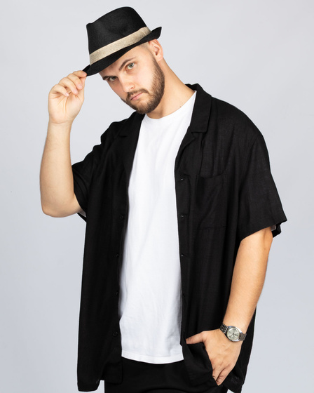 KAPELUSZ Alessio MĘSKI damski PLECIONY lato HAWANA letni PANAMA