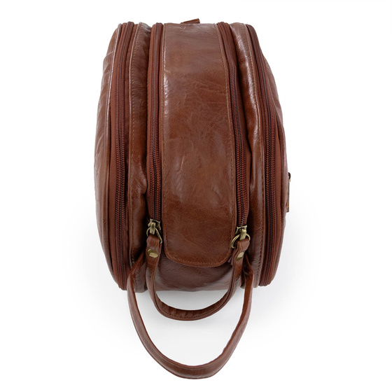 Alessio KOSMETYCZKA Męska Podróżna Saszetka ORGANIZER Na Kosmetyki XXL