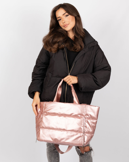 TOREBKA Damska Alessio PIKOWANA TORBA KLASYCZNA Shopper QUILTED