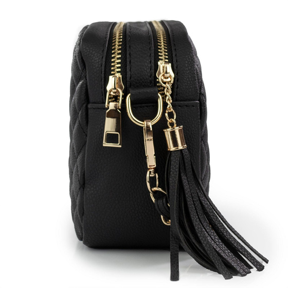 Alessio TOREBKA Damska CROSSBODY PIKOWANA na ramię łańcuszek QUILTED