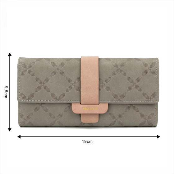 Alessio PORTFEL damski DUŻY PORTMONETKA Pudełko PREZENTOWE