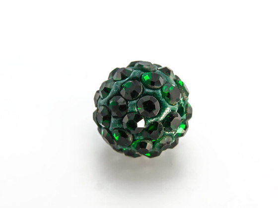 SHAMBALLA KULKA SWAROVSKI EMERALD 205 10mm